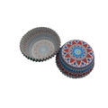 I Red Blue Mandala