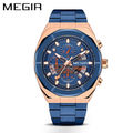 Rose Gold Blue