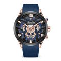 Rose Gold Blue