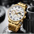 Gold White