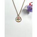 Pink Flower Necklace