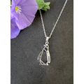 Geometric Penguin Necklace