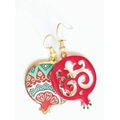 Red and Turquoise