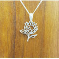 Single Protea Necklace