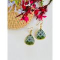 Green Earrings