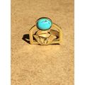 Turquoise drop