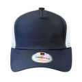 Navy | White