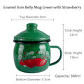 Green with Strawberry