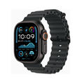 Black Titanium Case with Black Ocean Band