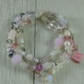Pink with Pearls and Opalite