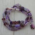 Purple with Amethyst and Quartz