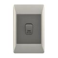 Grey faceplate