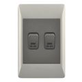 Grey faceplate