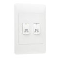 White faceplate