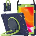 Navy Blue + Yellow Green