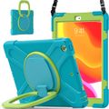 Light blue+Yellow Green