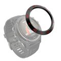 Black Ring Red Letter