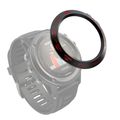 Black Ring Red Letter