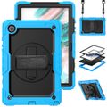 Black + Light Blue