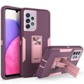 Purple Red + Rose Gold