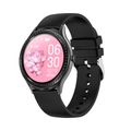 Black Silicone Watch Band