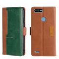 Light Brown + Green