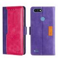 Purple + Rose Red