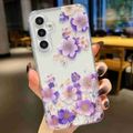 White Purple Flower