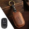 6-button Brown