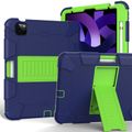 Navy Blue + Green