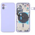 with Side Keys & Card Tray & Power + Volume Flex Cable & Wireless Charging Module Purple