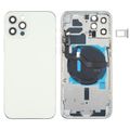 with Side Keys & Card Tray & Power + Volume Flex Cable & Wireless Charging Module White
