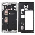 Front Housing LCD Frame Bezel Plate + Middle Frame Bezel White