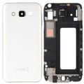 Front Housing LCD Frame Bezel Plate + Rear Housing Battery Back Cover White