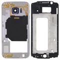 Front Housing LCD Frame Bezel Plate + Back Plate Housing Camera Lens Panel Grey