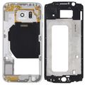 Front Housing LCD Frame Bezel Plate + Back Plate Housing Camera Lens Panel White