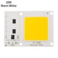 20W warm white