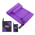 Purple Square Mesh Bag