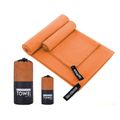 Orange Round Mesh Bag