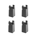 Black Clip Chair Foot For 22-42mm