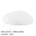 Taffeta white Right