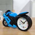Blue Motorcycle Racing