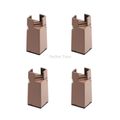 Brown Clip Chair Foot For 22-42mm