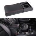Microfiber Curved Type (Black Red)