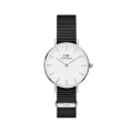 White Dial/Silver Bezel
