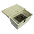 Grey faceplate