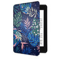 Leaves and Flowers - Blue