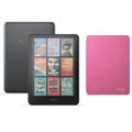 Black Kindle, Pink Cover