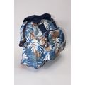 NAVY FLORAL WHITE MUSTARD