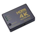 4k UltraHD 3x1 HDMI Switch with built-in Equalizer & IR Remote Control No External Power
